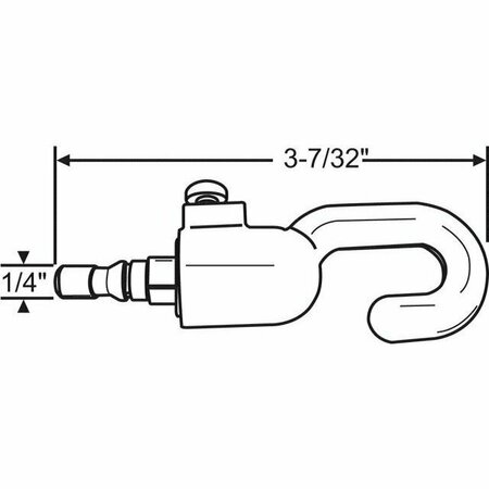 STRYBUC Hook for Velux Operator 39-755